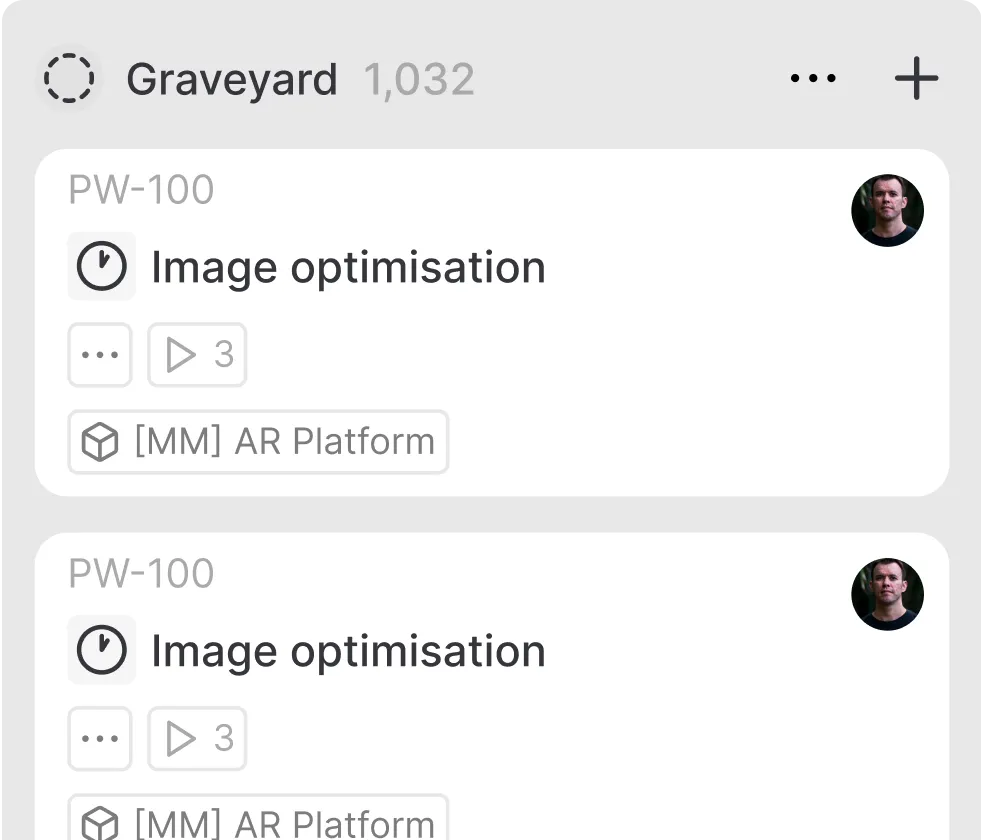 Risk management interface